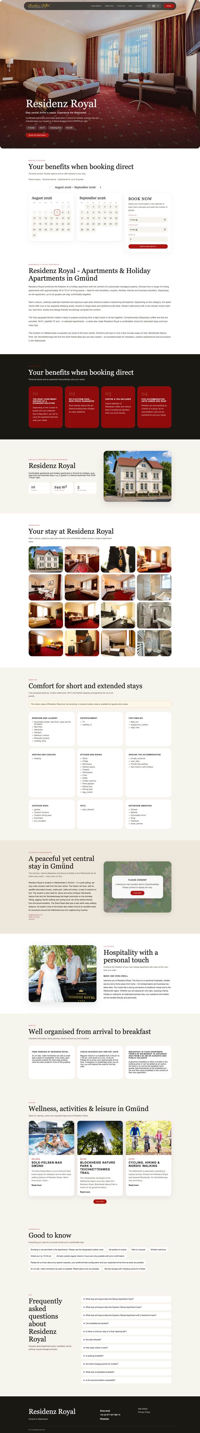 Classic Boutique template – website preview