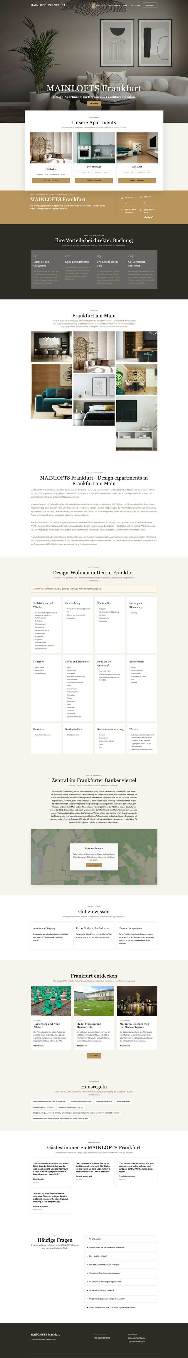 Nord template – website preview